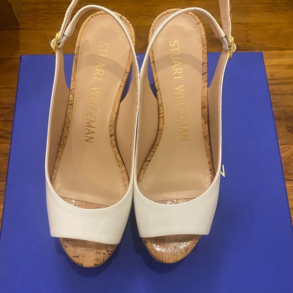 Stuart weitzman white Riviera wedges - Picture 6 of 6